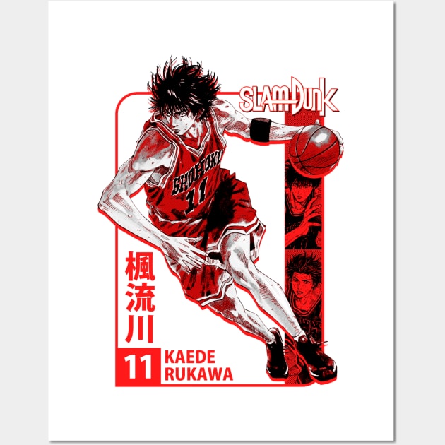 Rukawa - Slam Dunk Wall Art by CentuStore